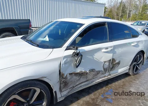 2019 Honda Accord Sport 2.0T z USA, uszkodzony, nr VIN 1HGCV2F37KA008347